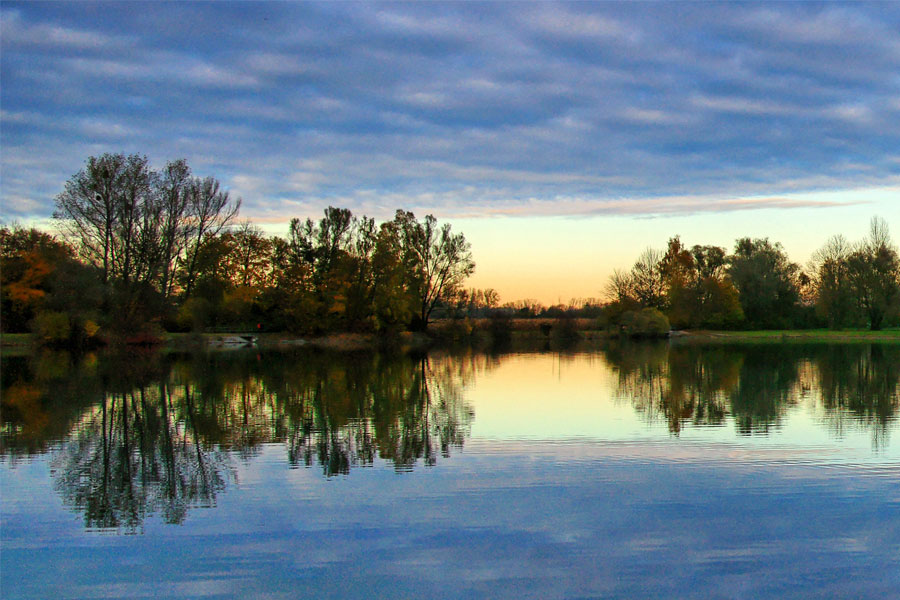 Wärmekanal / Landschaftsfoto 2